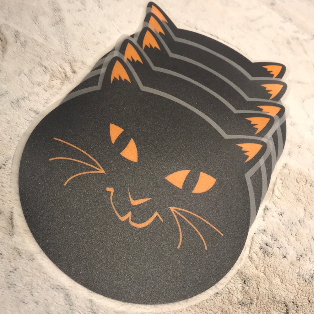 Set of 5 placemat - Totally Ghoul 🐱🖤 - Picture 2 of 3